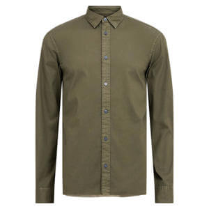 AllSaints Hawthorne Ramskull Stretch Fit Shirt